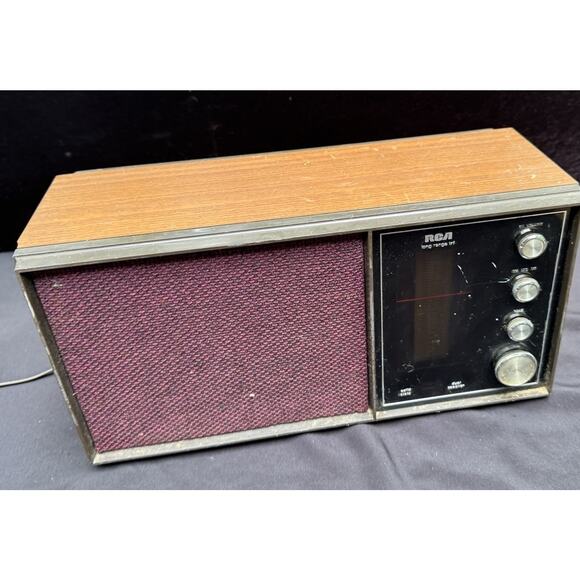 Vintage RCA Radio RCA RZC270W Wood Made in Japan Tested Works! - Picture 2 of 9